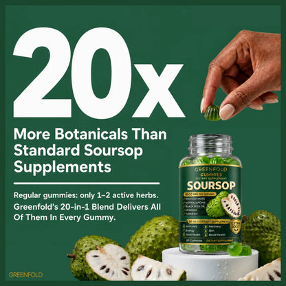 Soursop Gummies 20-in-1