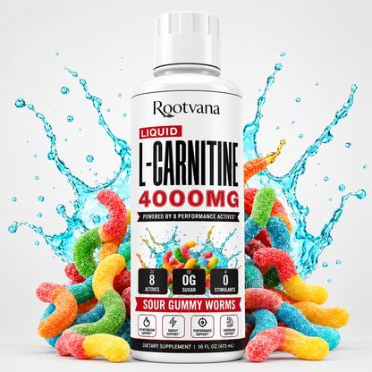 Rootvana L-Carnitine 4000mg Liquid