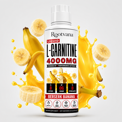 Rootvana L-Carnitine 4000mg Liquid