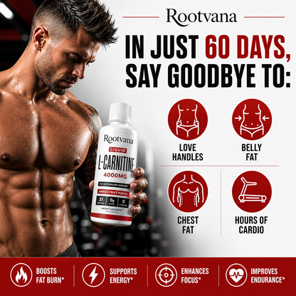 Rootvana L-Carnitine 4000mg Liquid
