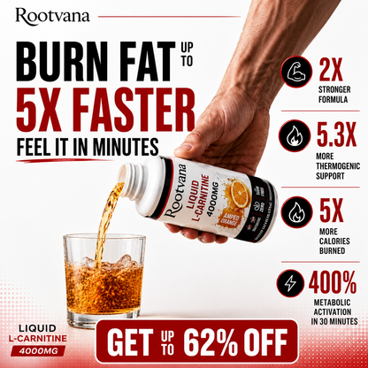 Rootvana L-Carnitine 4000mg Liquid