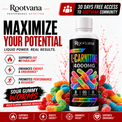 Liquid L-carnitine 4000 mg