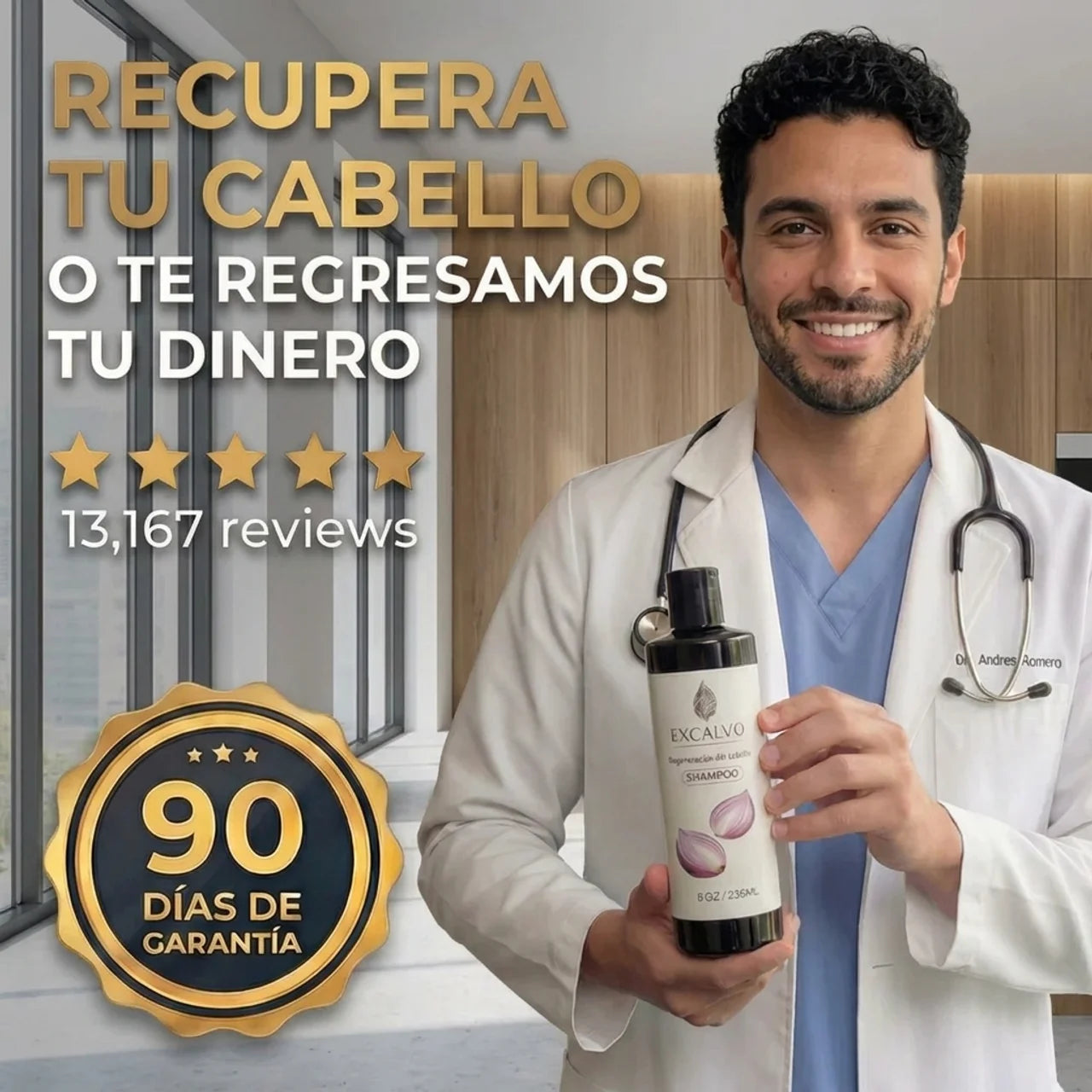 Cuidado capilar natural para un cabello más fuerte y con más volumen.